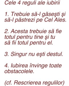 4 reguli